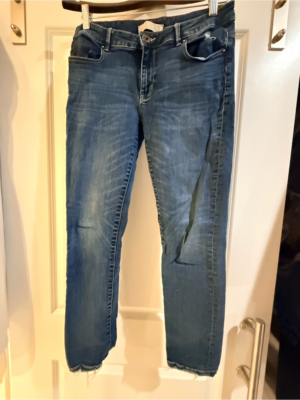 Zara Blue Skinny Jeans - Washed Indigo